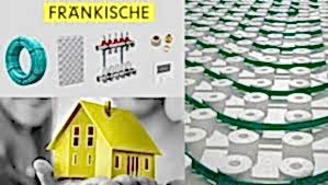 Fraenkische Yerden Isıtma , Fraenkische Zeminden Isıtma , Fraenkische Yerden Isıtma Borusu , Yerden Isıtma