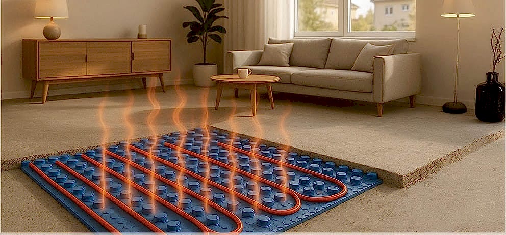 Yerden Isıtma  Kaç Derece Sıcaklık İle Çalışır ?